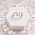 Wave Sterling Silver Ring